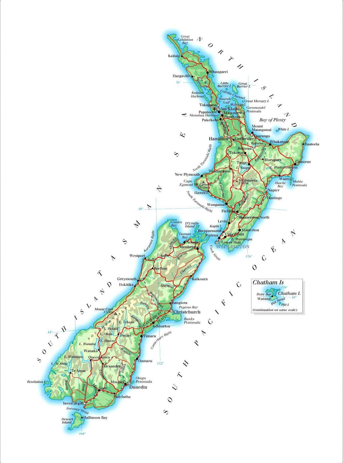 Mapa beltza, harea, hondartza zeelanda berria