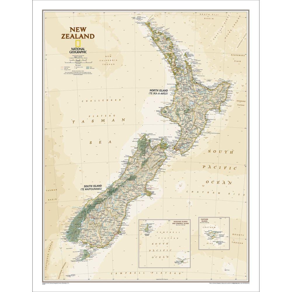 national geographic zeelanda berria mapa