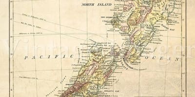 Mapa zaharra zeelanda berria